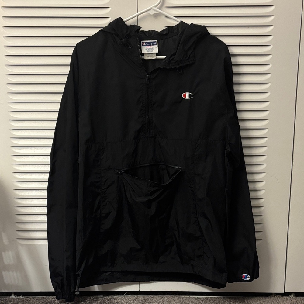 Champion Black Jacket Windbreaker